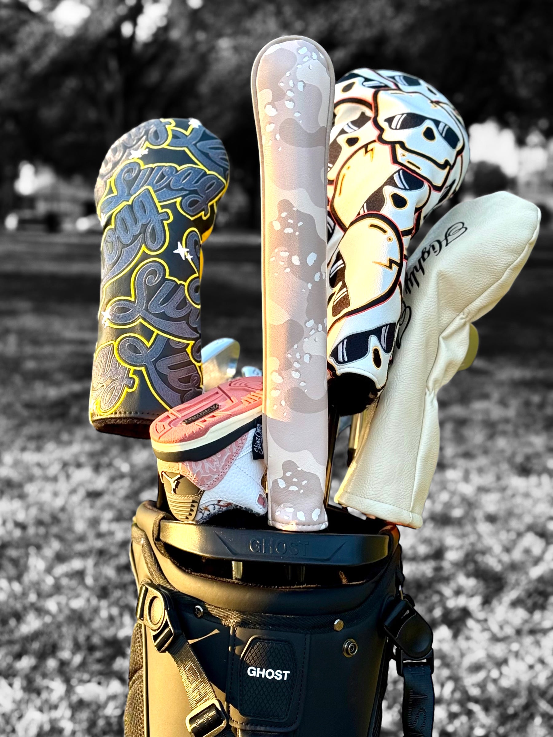 Coral Bloom - Putter Cover