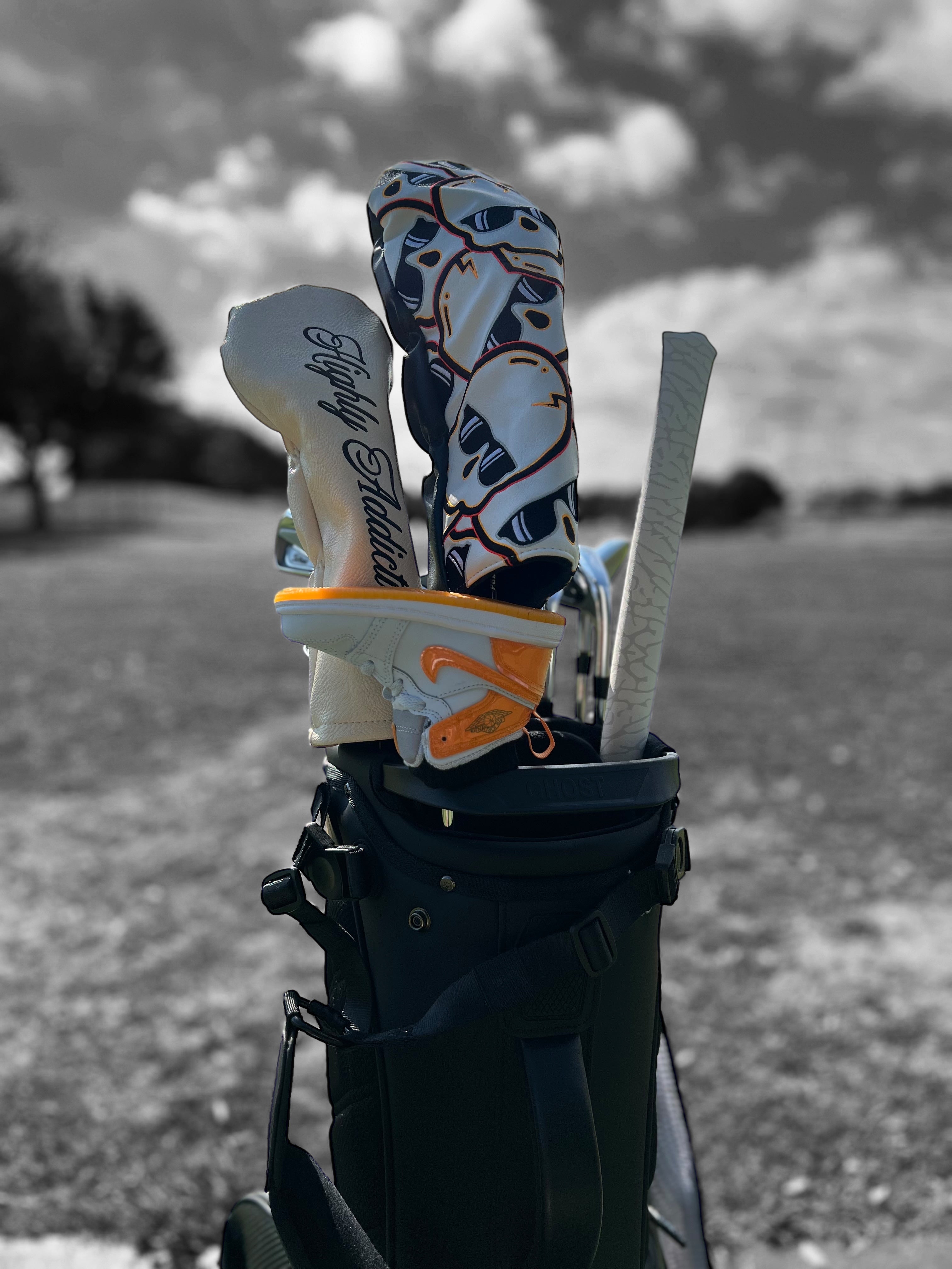 Orange Smoke - Putter Cover