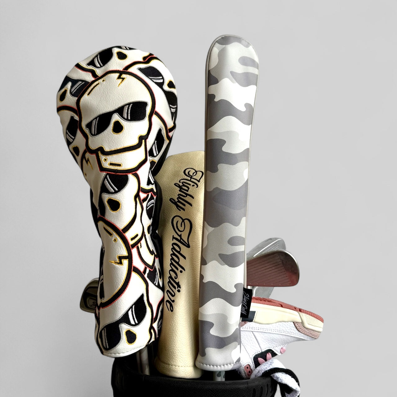 Stick Covers - Gray Ghost