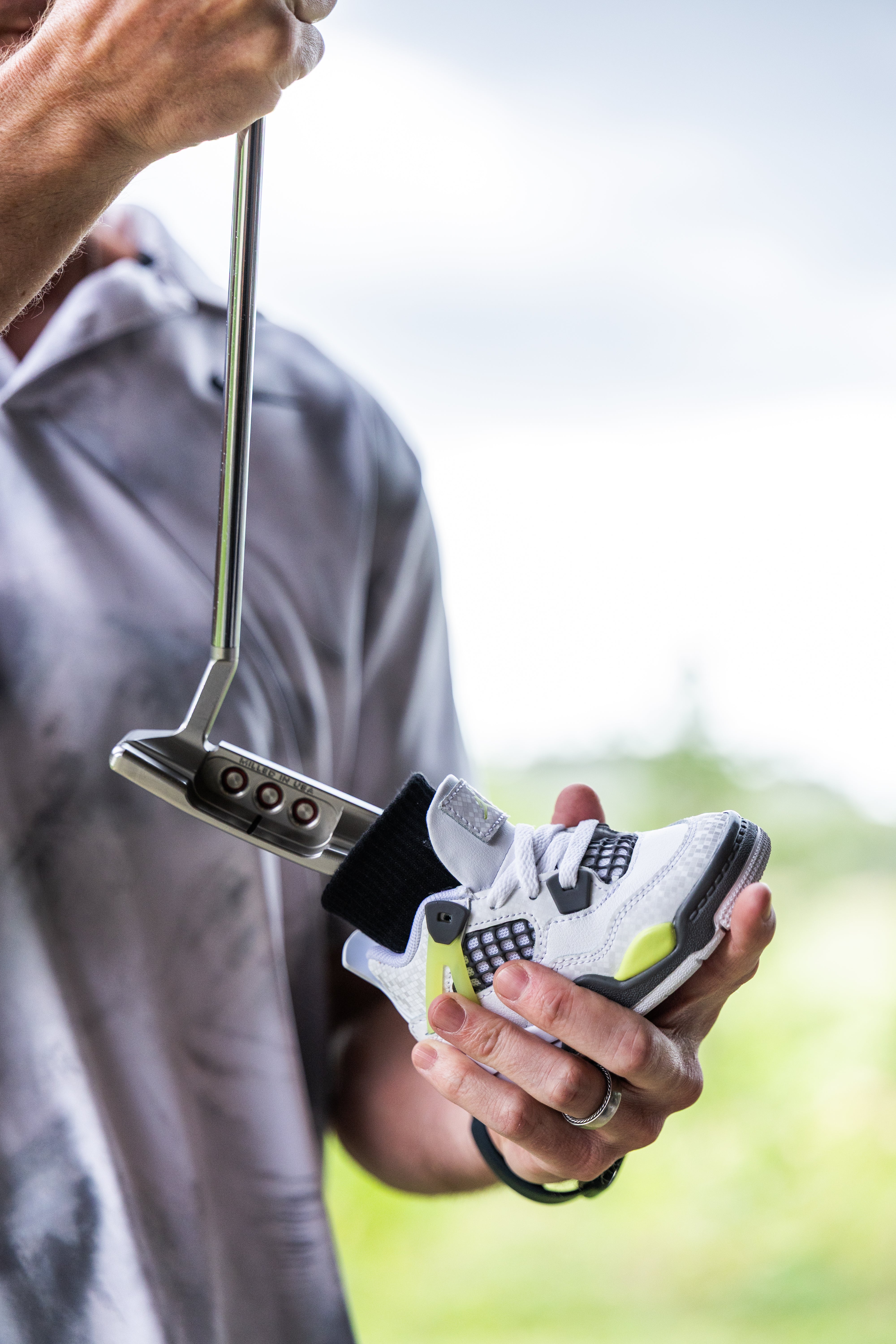 Funda para putter Skinz - Cemento